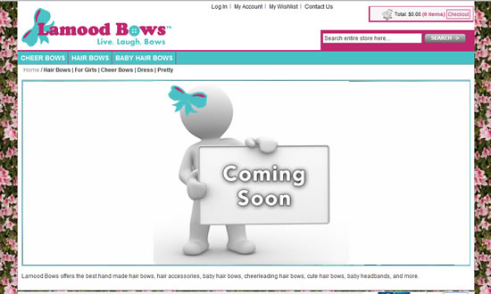 Lamood Bows Website